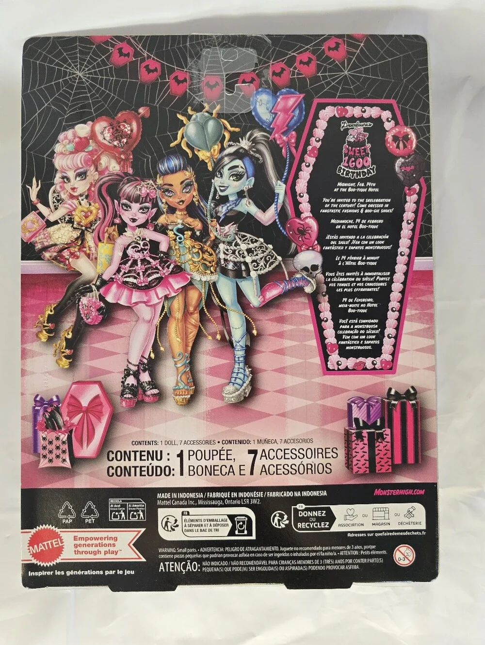monster high celebrate electrifying